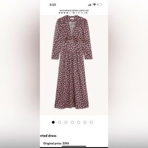 Sandro dress size 34